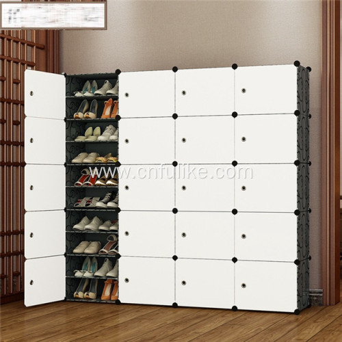 Plastic DIY Shoes Storage Boxes Shoes Rack